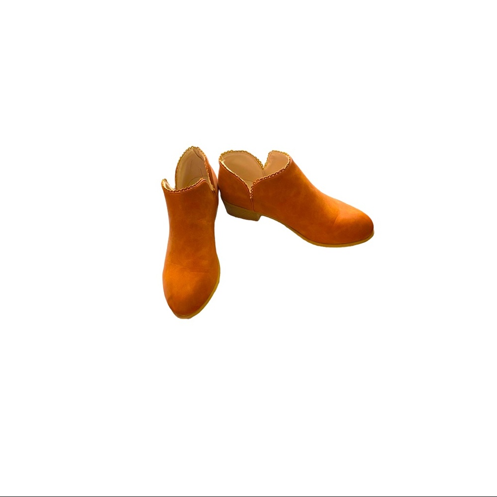 Classic Office Women Low Chunky Heels Ankle Shoes Autumn Retro Concise Platform